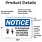 Signmission Tot Playground Appropriate For Sign With Symbol, 10 in W x Rectangle, Vinyl Decal OS-2PACK-NS-D-710-L-18701 - alternate 5